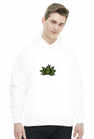 Weed Hoodie | White