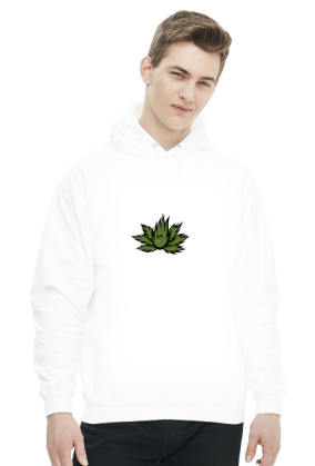 Weed Hoodie | White