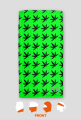 Weed Print Komin | Green