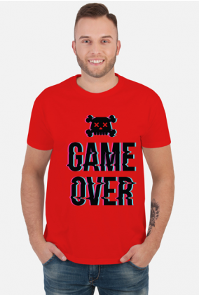 Koszulka Męska Game Over