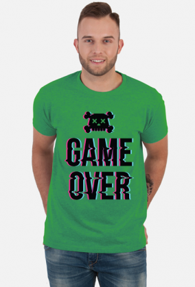 Koszulka Męska Game Over