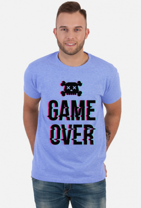 Koszulka Męska Game Over