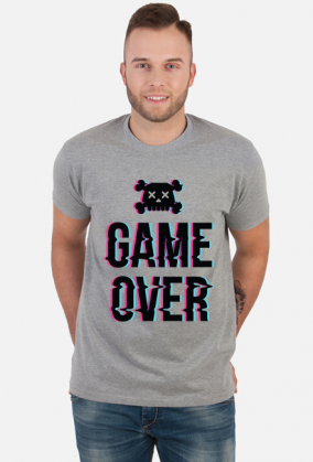 Koszulka Męska Game Over