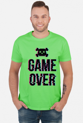 Koszulka Męska Game Over