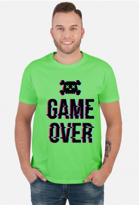 Koszulka Męska Game Over