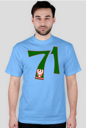 Koszulka męska Wrocław kierunkowy 71