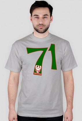 Koszulka męska Wrocław kierunkowy 71