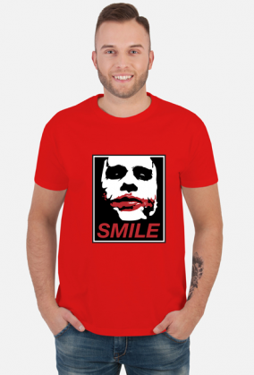 Koszulka Męska Joker's Smile