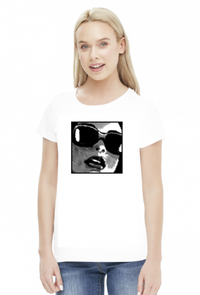 Koszulka Damska Pop Art Girl