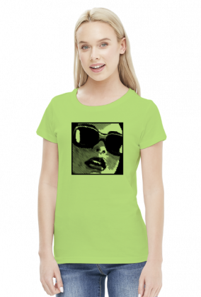 Koszulka Damska Pop Art Girl
