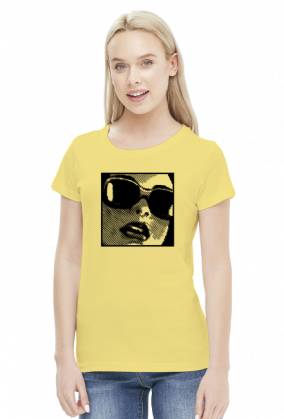 Koszulka Damska Pop Art Girl