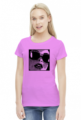 Koszulka Damska Pop Art Girl