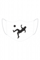 Maska ochronna FOOTBALL BICYCLE KICK