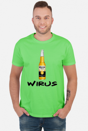 Koszulka męska -  WIRUS
