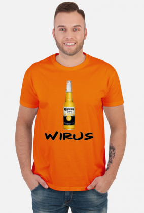 Koszulka męska -  WIRUS