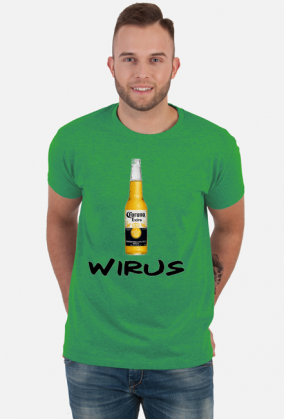 Koszulka męska -  WIRUS