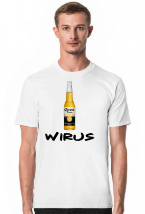 Koszulka męska -  WIRUS