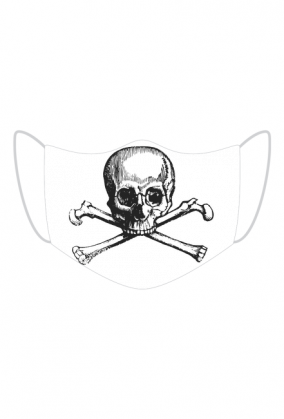 Piracka czaszka i kości