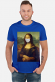 Mona Lisa w maseczce ochronnej koszulka