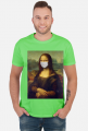 Mona Lisa w maseczce ochronnej koszulka