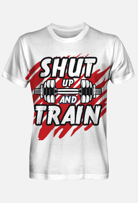 Shut up and train - trening, siłownia, fitness