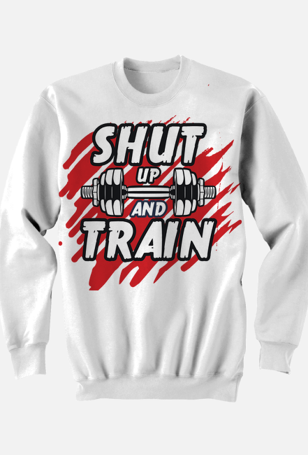 Shut up and train - trening, siłownia, fitness