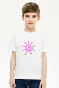 Koszulka dla dzieci z koronawirusem