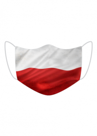 Patriotyczna maseczka ochronna - Polska