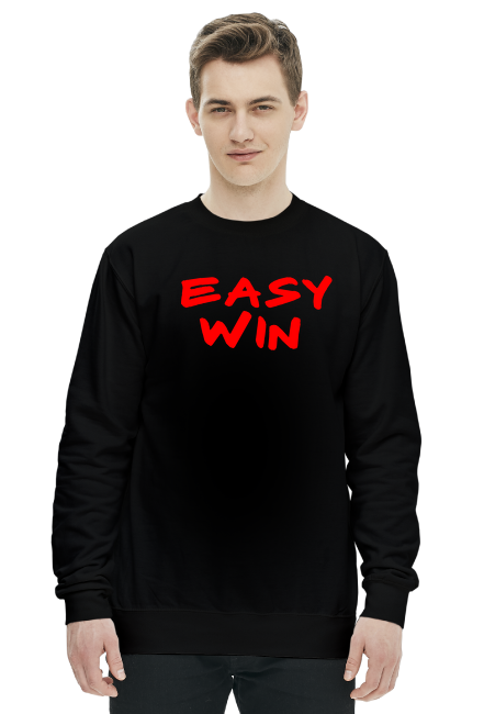 Bluza bez kaptura Easy Black