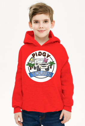 Piggy bluza chłopięca z kapturem