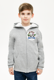 Piggy bluza chłopięca na zamek i z kapturem