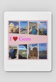 Podkładka pod myszkę I love Gozo