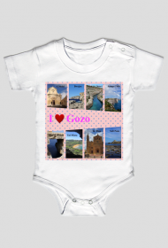 Body dziewczęce I love Gozo