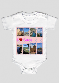 Body dziewczęce I love Gozo