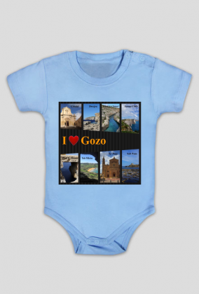 Body chłopięce I love Gozo