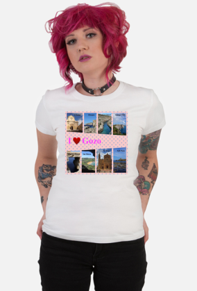 Koszulka damska I love Gozo