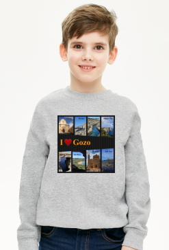 Bluza chłopięca I love Gozo