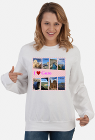 Bluza damska I love Gozo