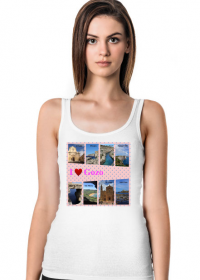 Koszulka na ramiączkach I love Gozo