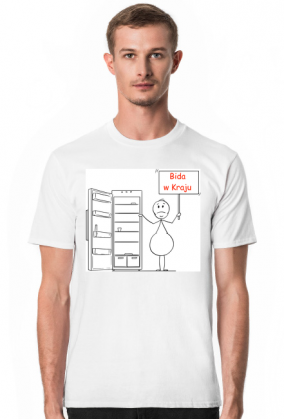 Bieda koszulka męska