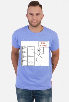 Bieda koszulka męska