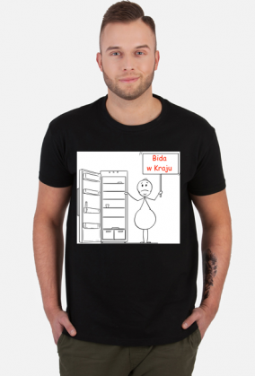 Bieda koszulka męska