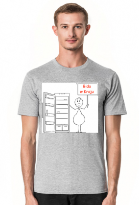 Bieda koszulka męska
