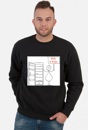 Bieda bluza męska