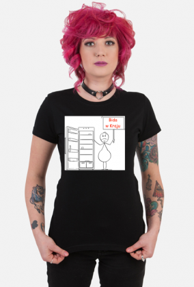 Bieda koszulka damska