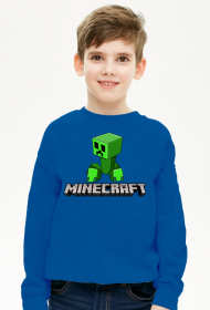 Minecraft creeper bluza dla dzieci
