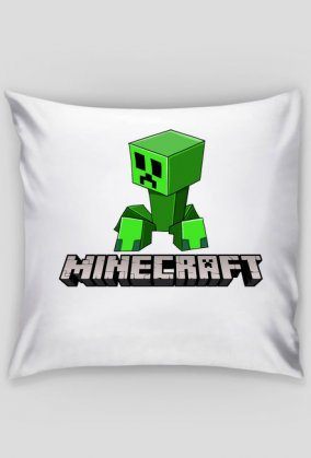 Minecraft creeper poduszka
