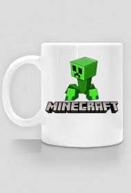 Minecraft creeper kubek