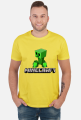 Minecraft creeper koszulka męska
