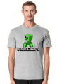 Minecraft creeper koszulka męska